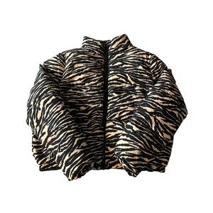 Zebra Puffer Jacket
